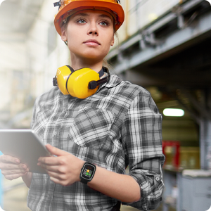 Lone worker safety watch