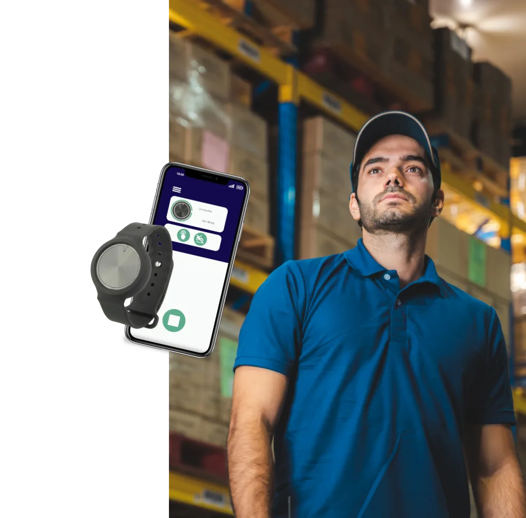 Mobile App Bluetooth Button