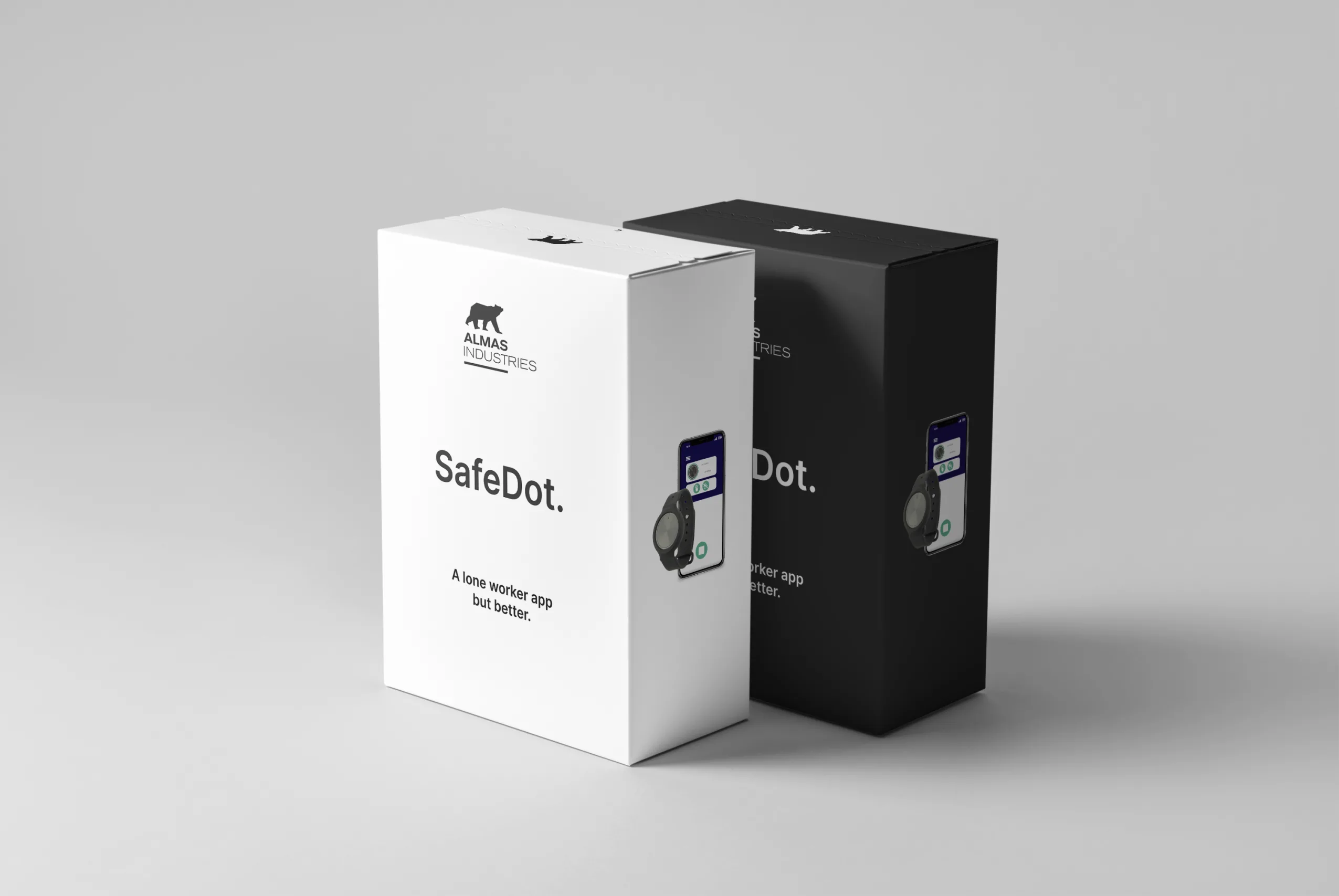 Mobile App + Bluetooth Button